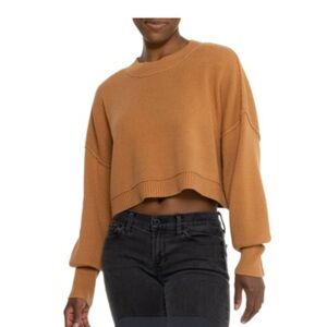Free People Easy Street Crop Sweater